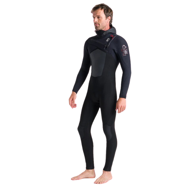 C-Skins ReWired 6:5:4 Chest Zip Hooded Steamer