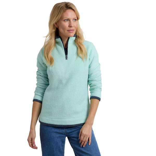 Weird Fish Beye 1/4 Zip Fleece