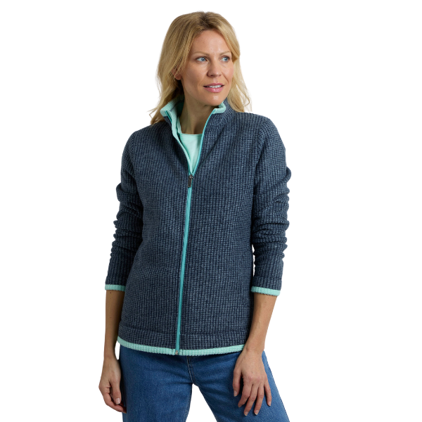 Weird Fish - Ariana Eco Full Zip Grid Fleece