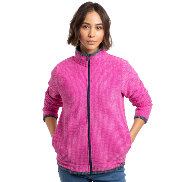 Weird Fish - Ariana Eco Full Zip Grid Fleece