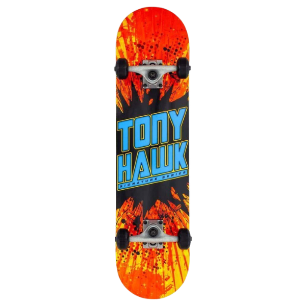 Tony Hawk SS 180 Complete Skateboard Shatter Logo Multi 7.75 IN