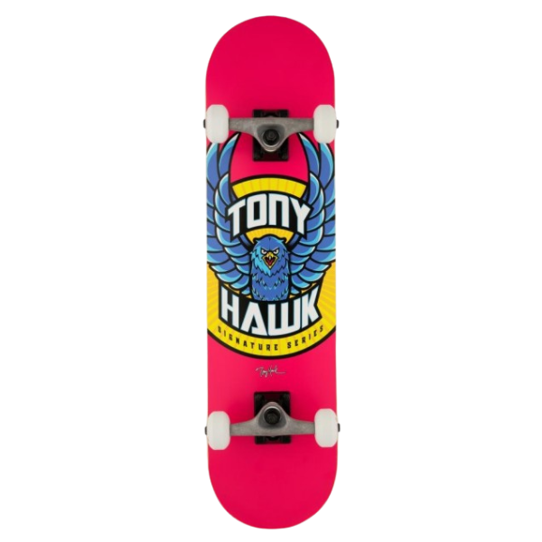 Tony Hawk SS 180+ Eagle Logo Complete Skateboard 7.75 IN - Pink