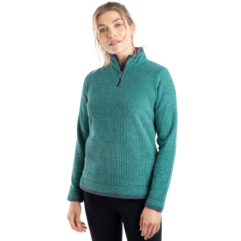 Weird Fish Beye 1/4 Zip Fleece