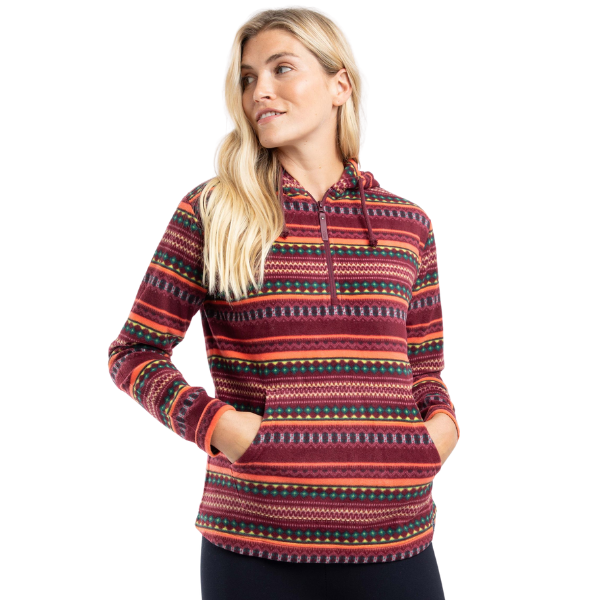 Weird Fish Lana 1/4 Zip  Micro Fleece Hoody