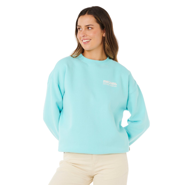 Rip Curl Surf Puff Inspired Crew