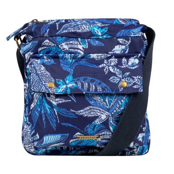 Weird Fish Kait Printed Cross Body Bag