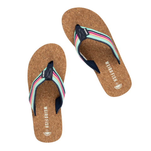 Weird Fish Arundel Cork Base Flip Flop