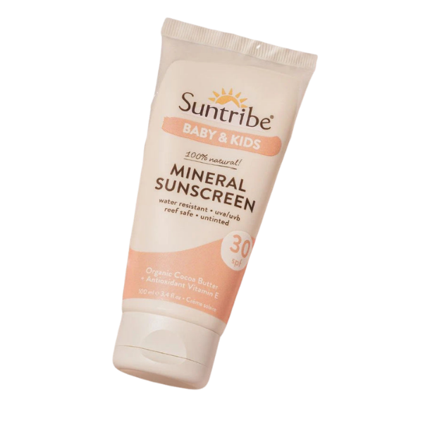 Suntribe Organic Mineral Sunscreen SPF 30 Baby & Kids