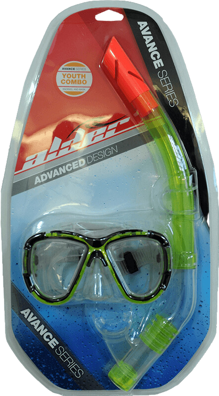 ALDER AVANCE YOUTH COMBO MASK & SNORKEL SET
