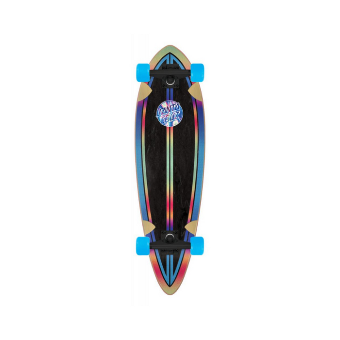Santa Cruzer Complete Iridescent Dot Pintail Multi 33 IN