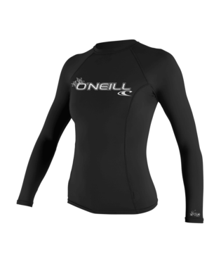 O'Neill Women's Basic Skins Long Sleeve Rash Guard